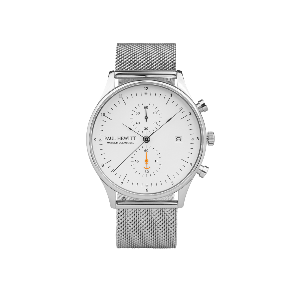 Paul Hewitt Chrono Quartz Mesh silver