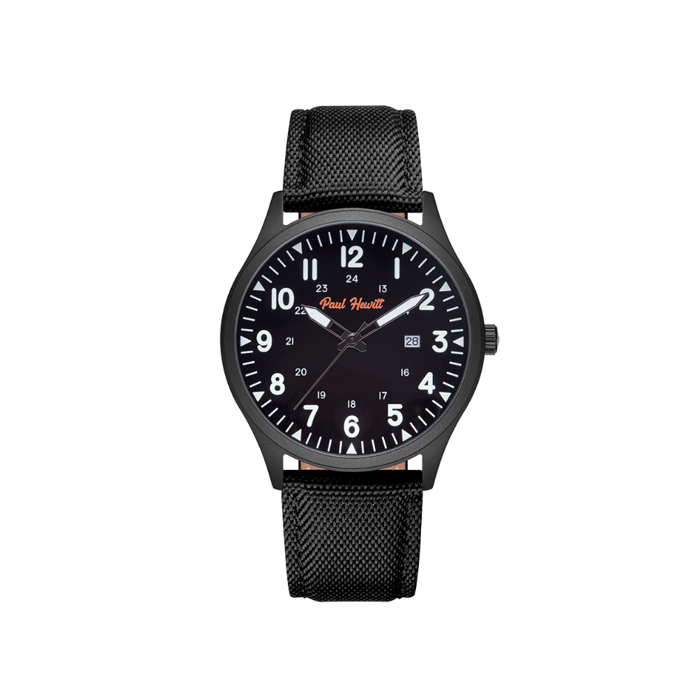 Captain's Field Watch Midnight black