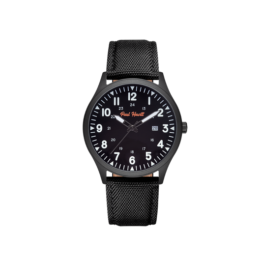 Captain's Field Watch Midnight black