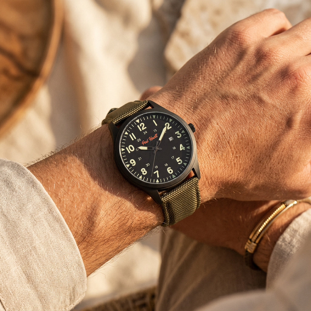 Captain's Field Watch NATO olive
