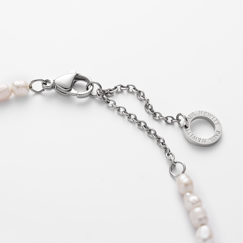 Set Pisces Charm und Armkette Silber
