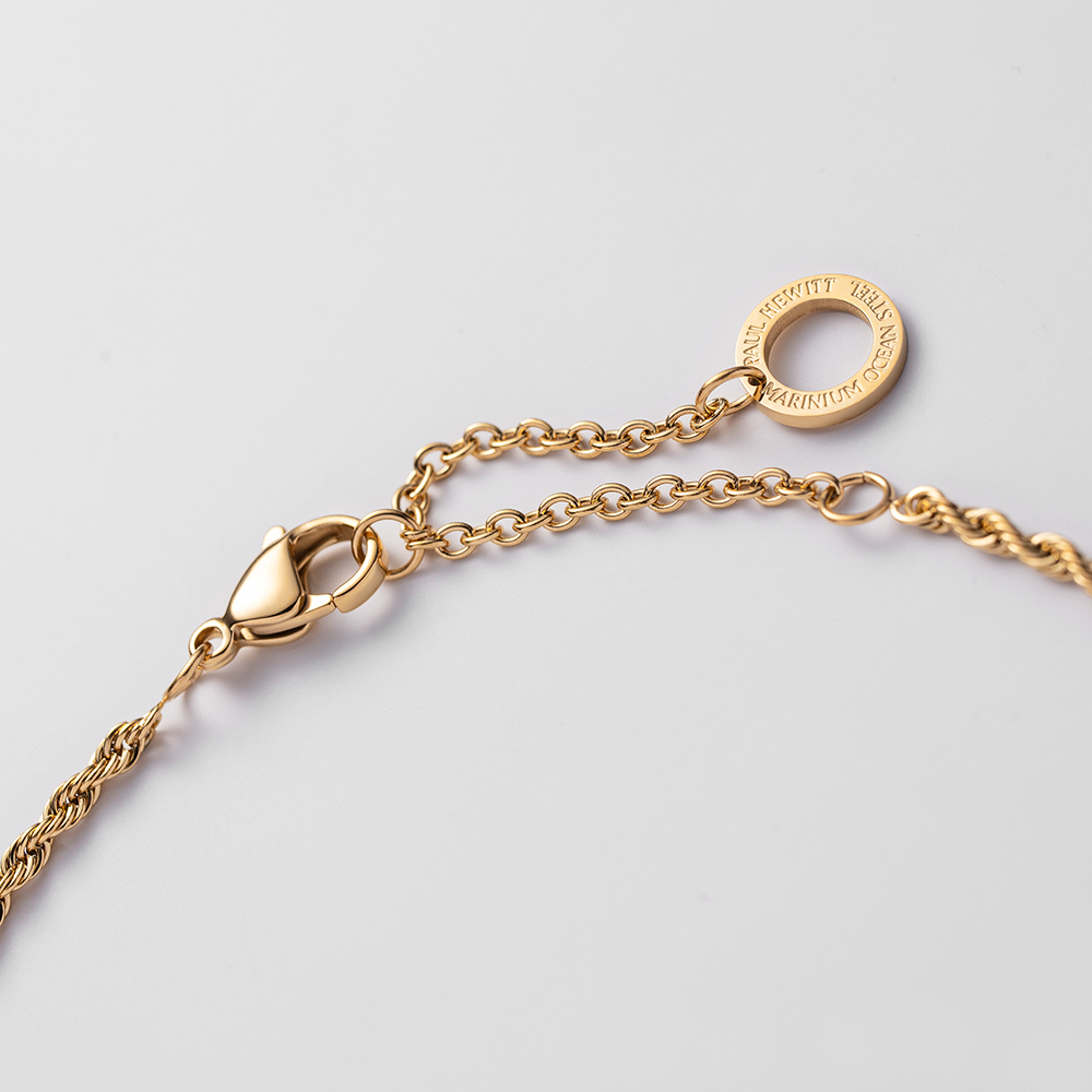 Set Libra Charm und Halskette Gold