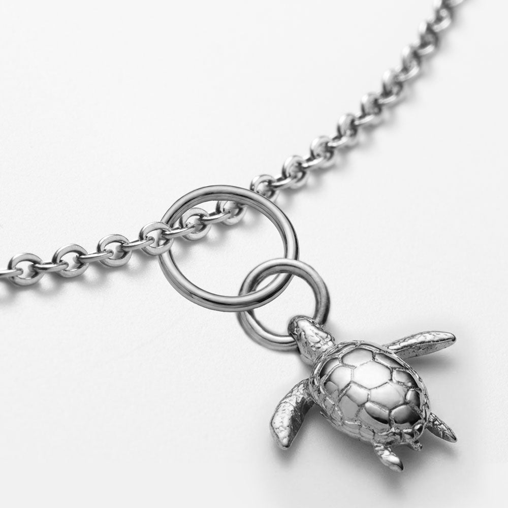 Turtle Collier Argent