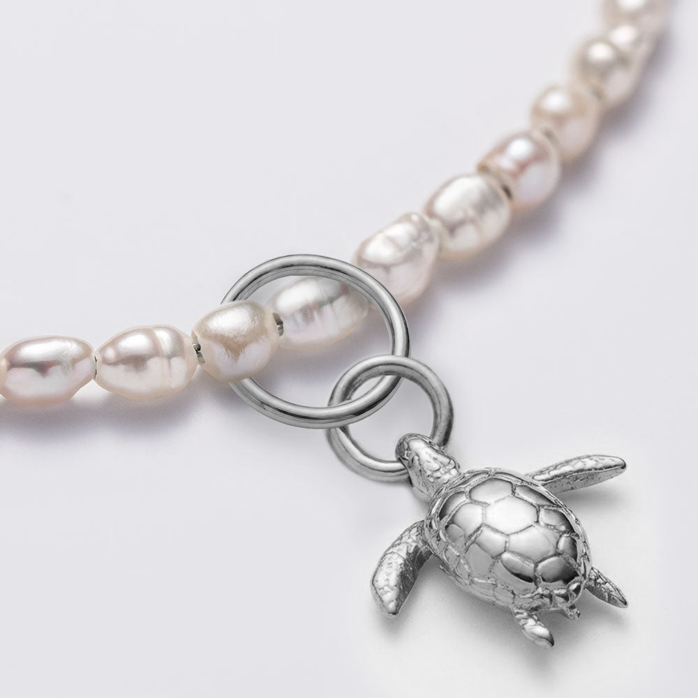 Turtle Collier Argent
