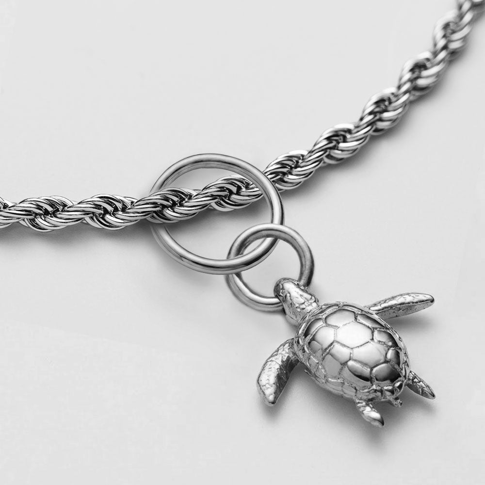 Turtle Collier Argent