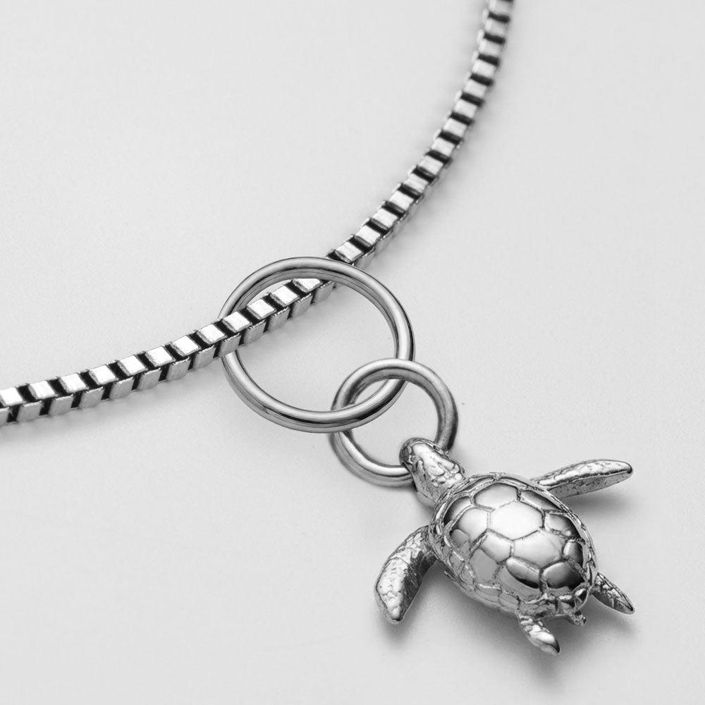 Turtle Collier Argent