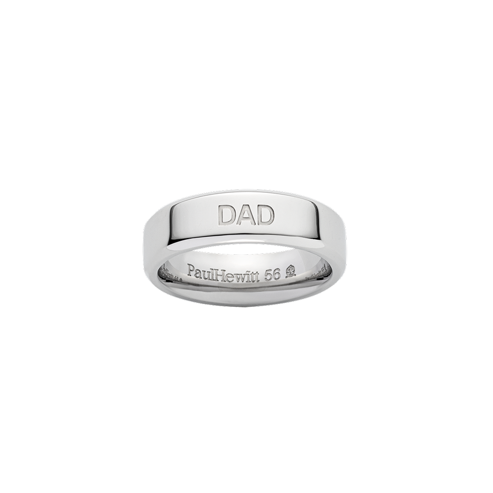 Dad Ring Silver