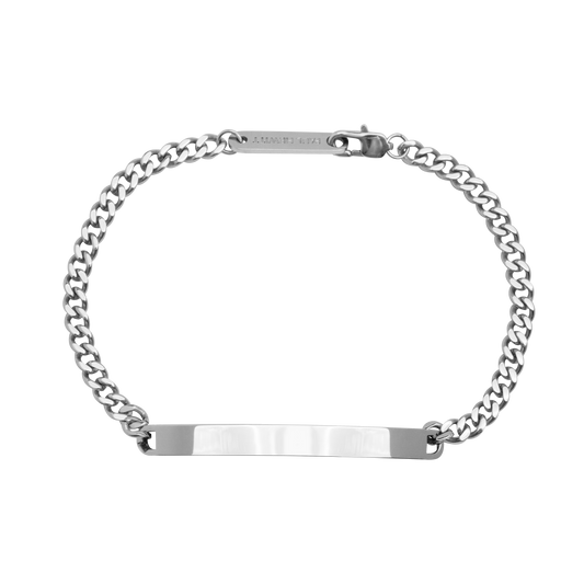 Men s Bracelet Engravable ID Silver PAUL HEWITT