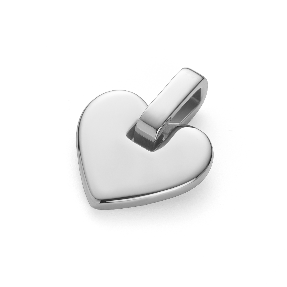 Heart Halskette Silber