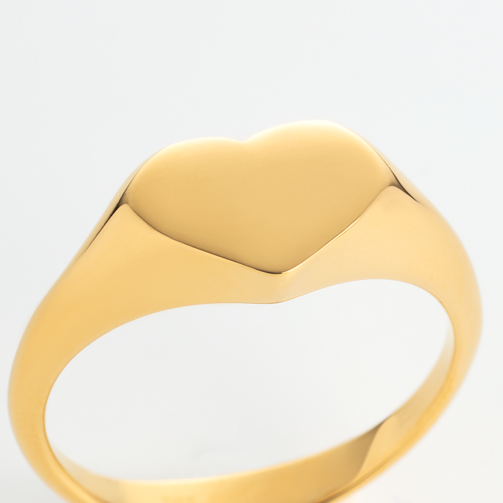 Heart Ring Gold