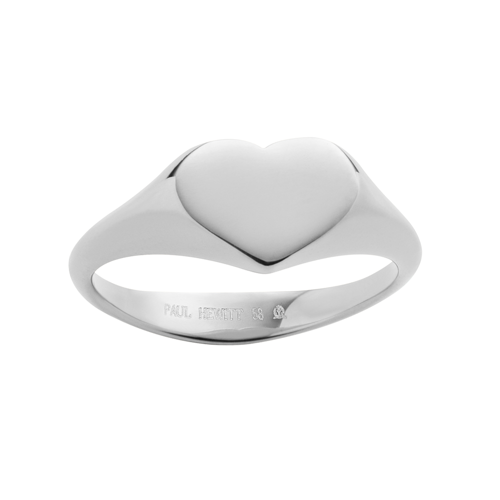 Heart Ring Silber