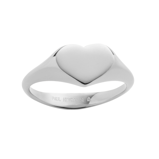 Heart Ring Silber