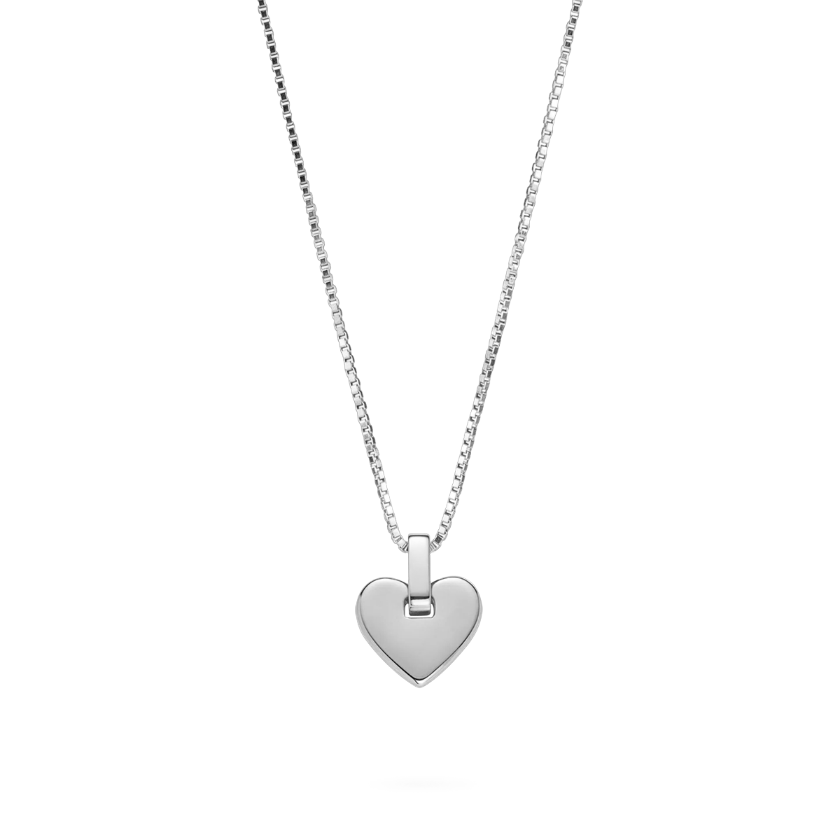 Heart Halskette Silber
