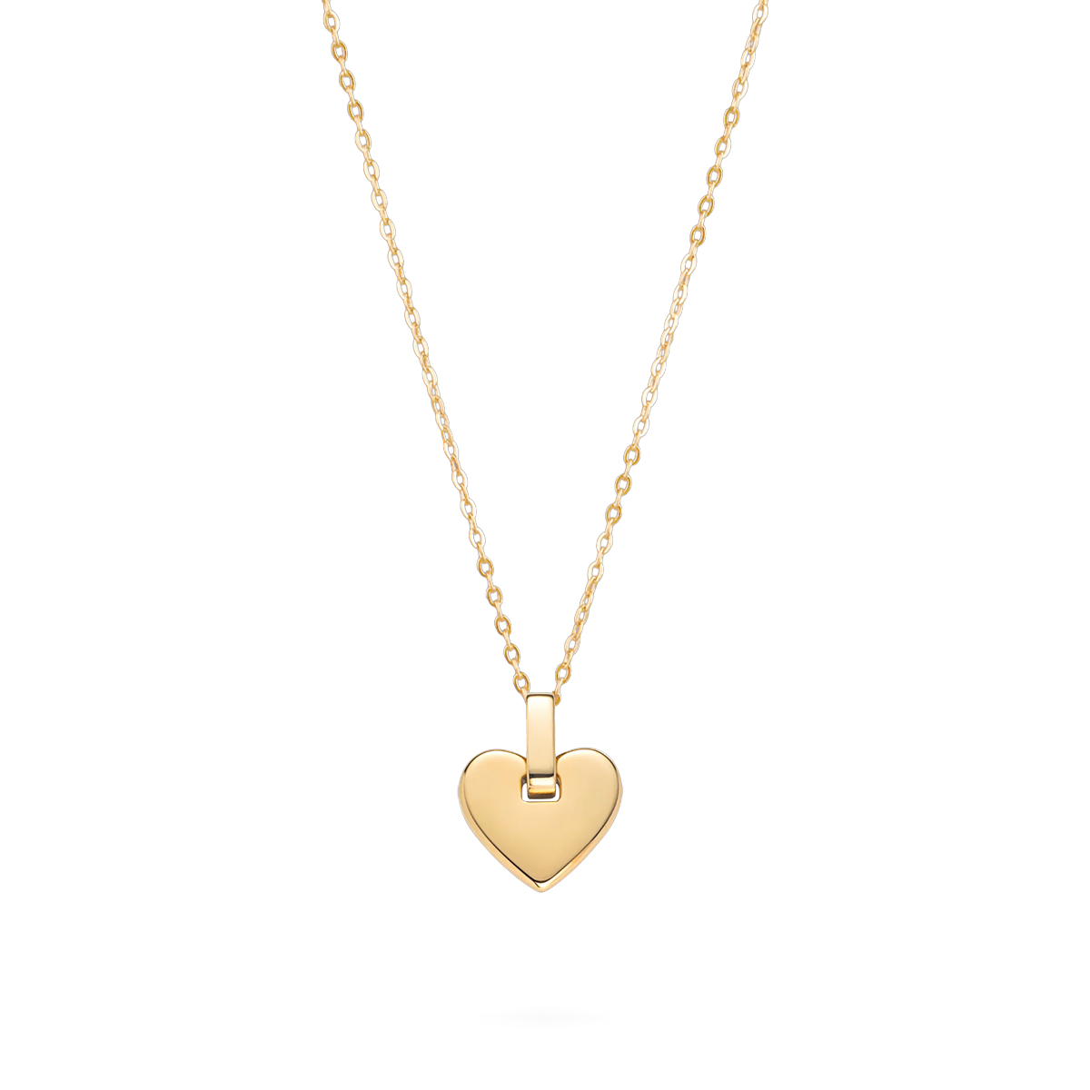 Heart Halskette Gold