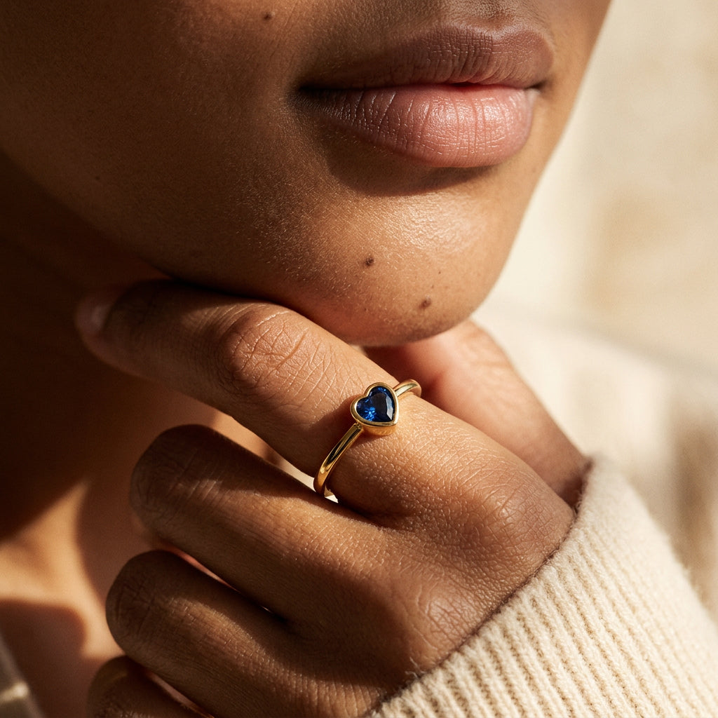Heart of the Sea Mono Bague Or
