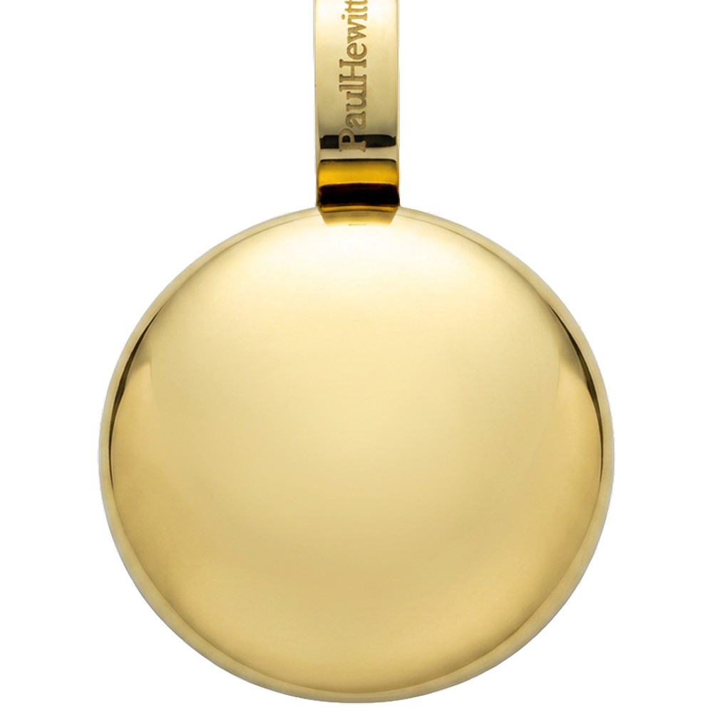 Hemisphere Pendant Gold