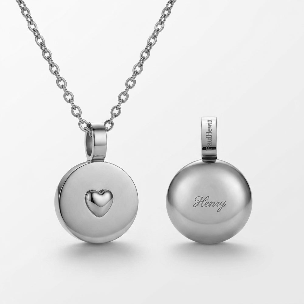 Hemisphere Collier Argent