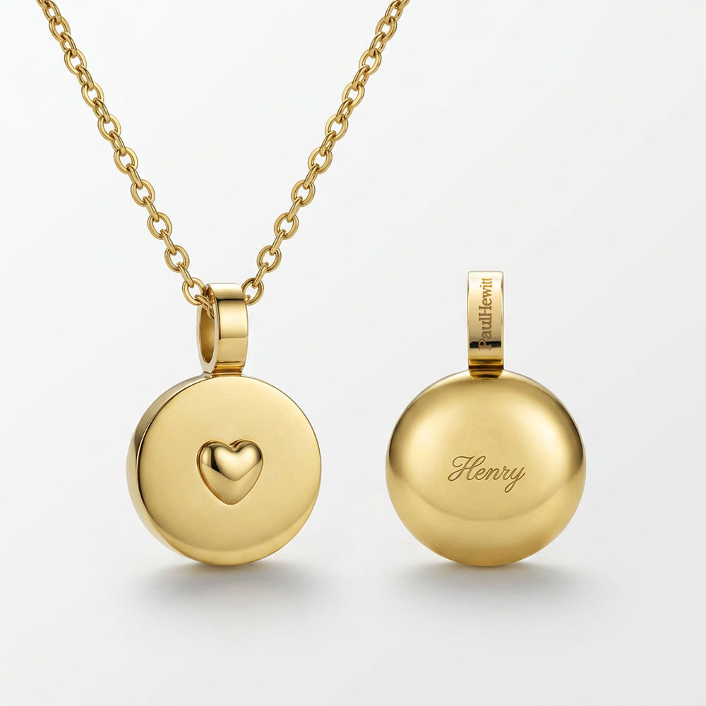 Hemisphere Halskette Gold