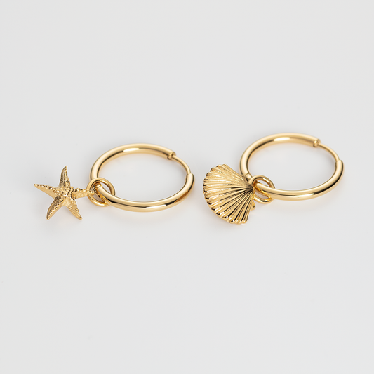 Hoops earring gold