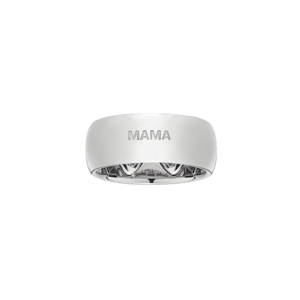 Loveprint Ring Mama Silber