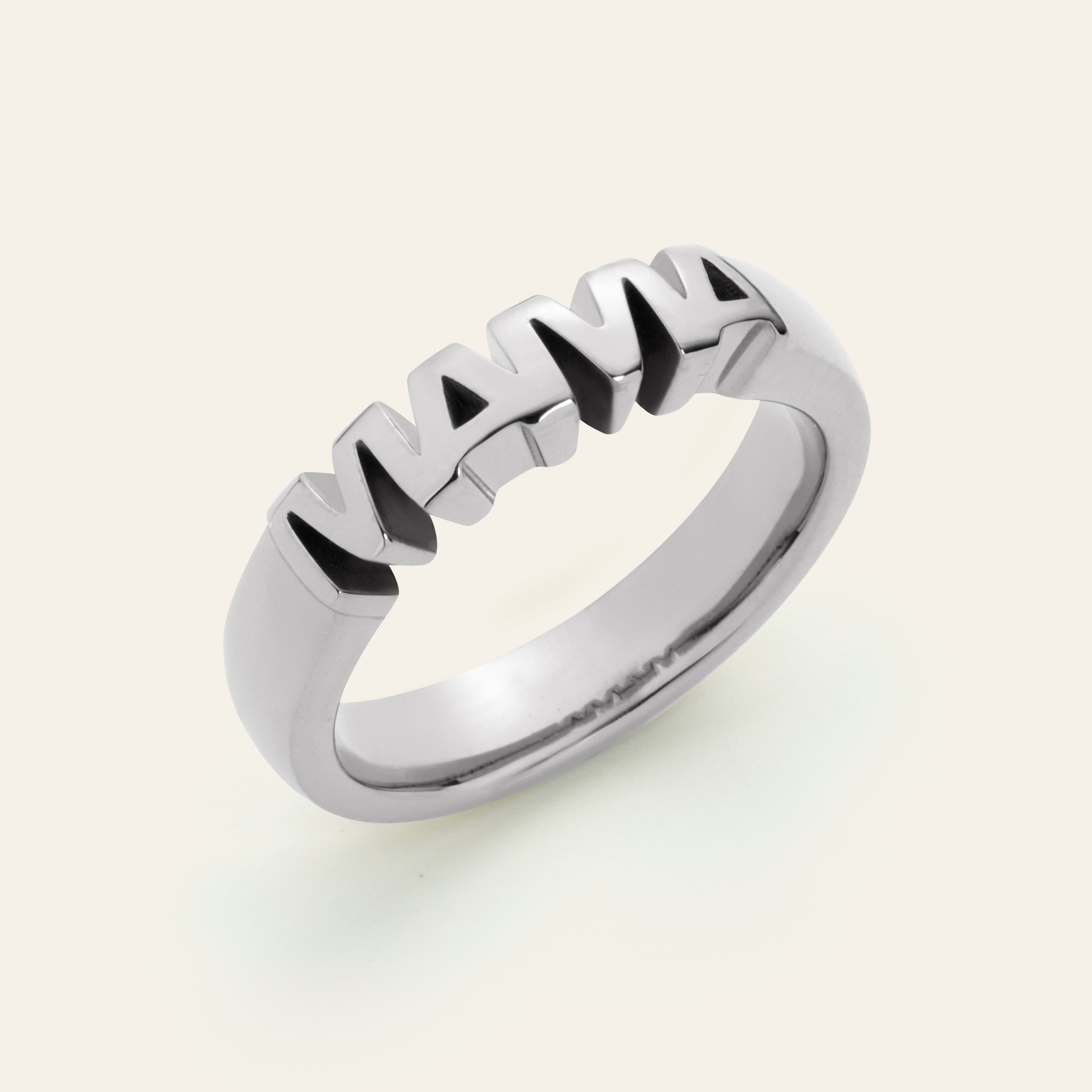 Mama Ring Silber