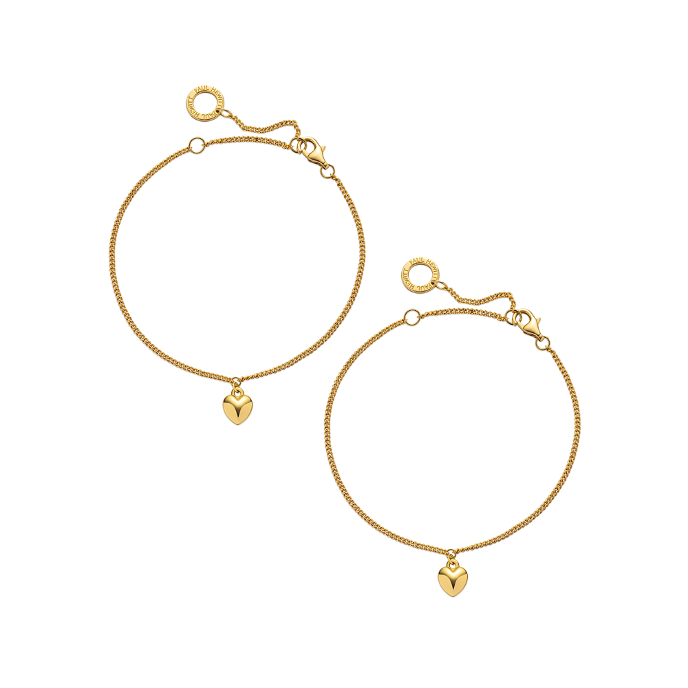 Ocean Heart Mama Set Gold