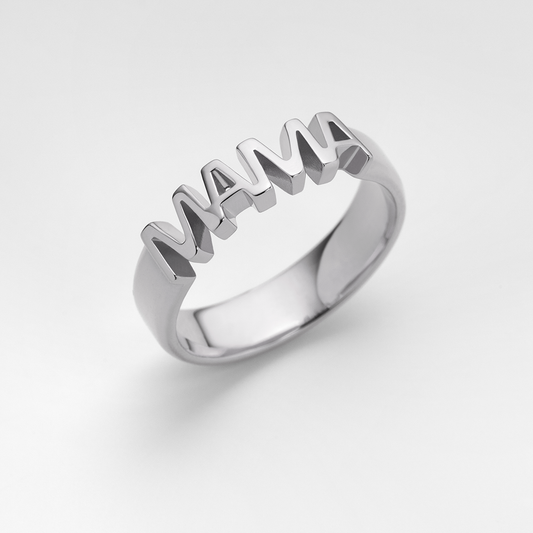 Mama Bague Argent