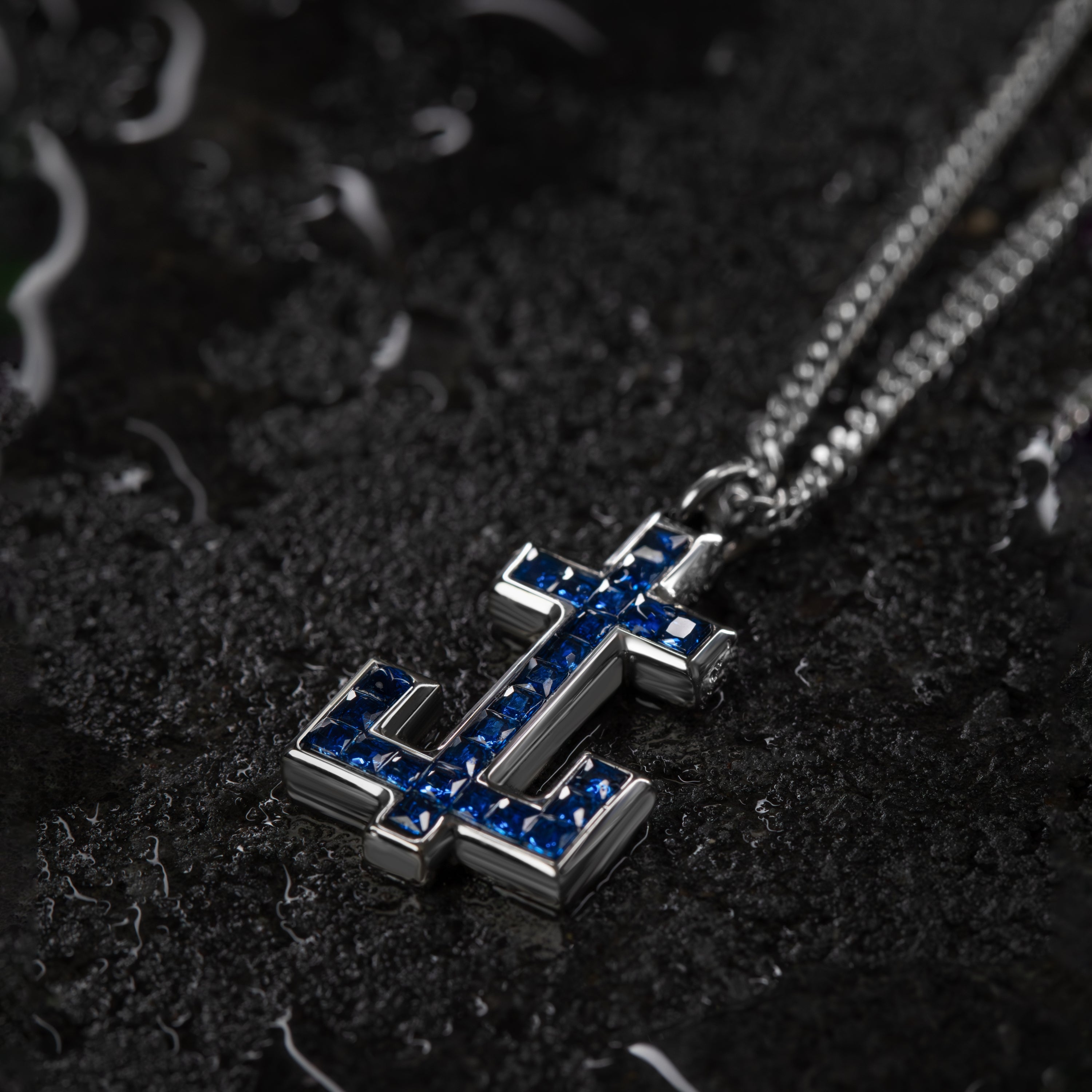 Men's Anchr Halskette Silber