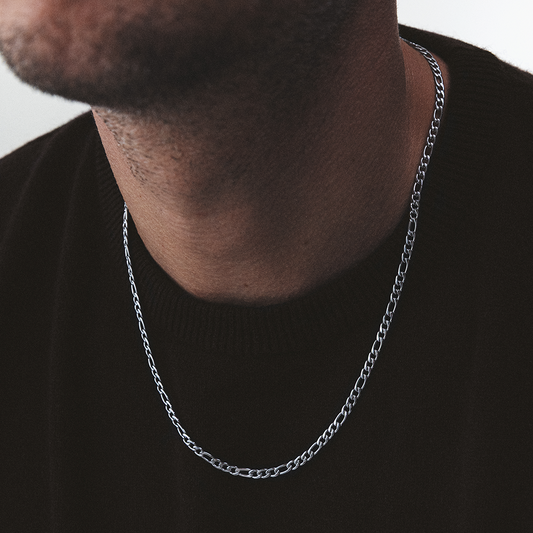 Men's Cuban Halskette Silber