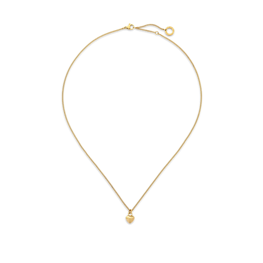 Ocean Heart Halskette Gold