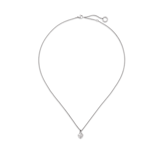 Ocean Heart Necklace Gold