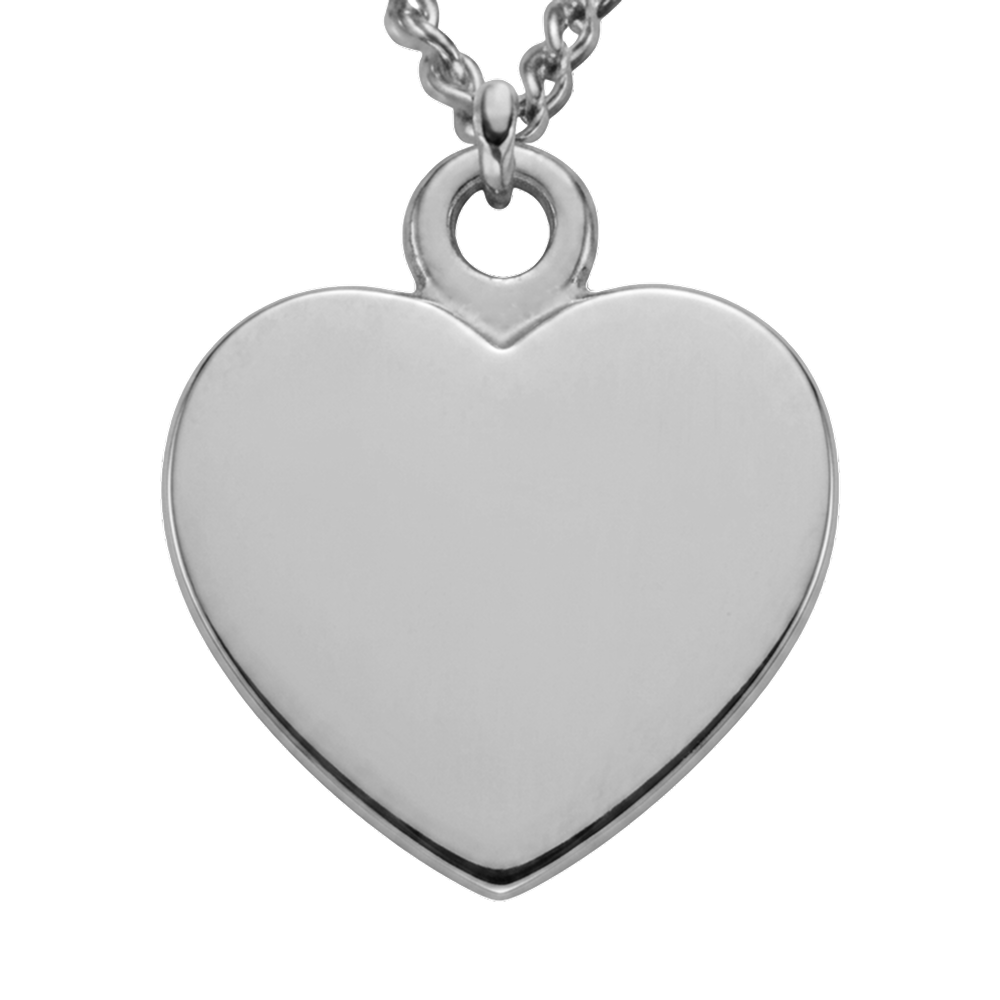 Ocean Heart Necklace Gold
