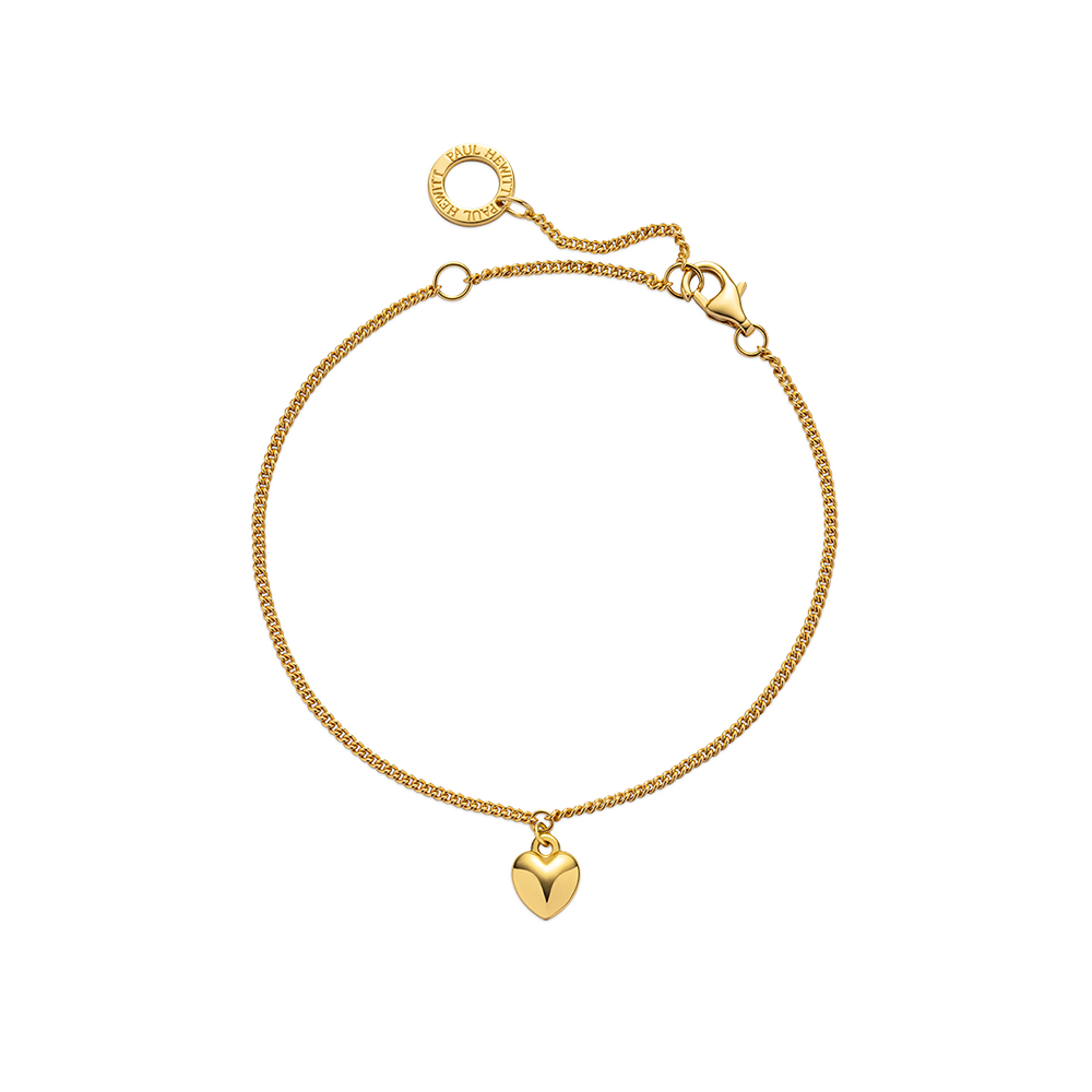 Ocean Heart Armkette Gold