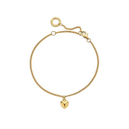 Ocean Heart Armkette Gold