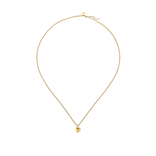 Ocean Heart Collier Or
