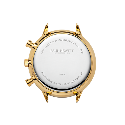 Oceanpulse watch gold white