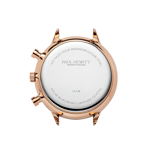 Oceanpulse watch rose gold white