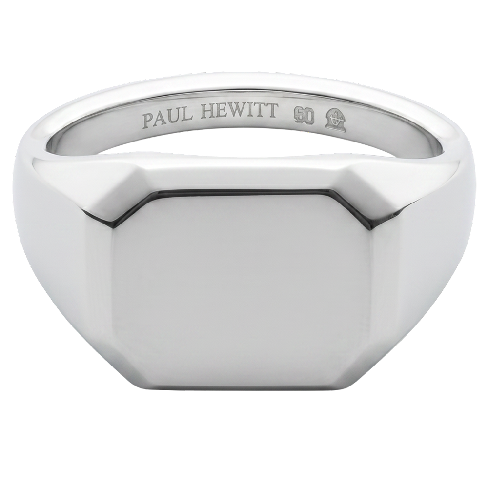 Octagonal Signet Ring silver