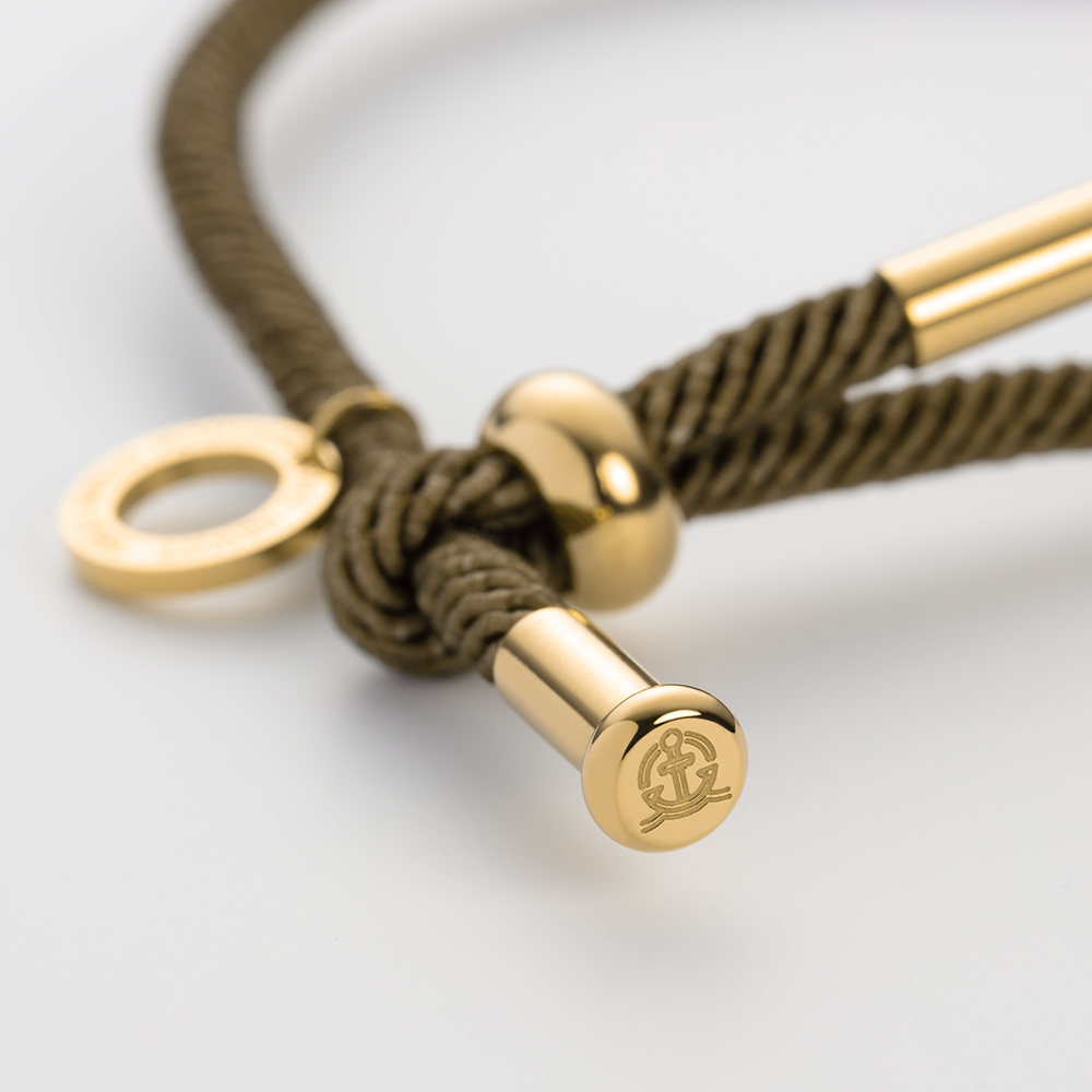 Vitamin Sea Armband Gold Olive