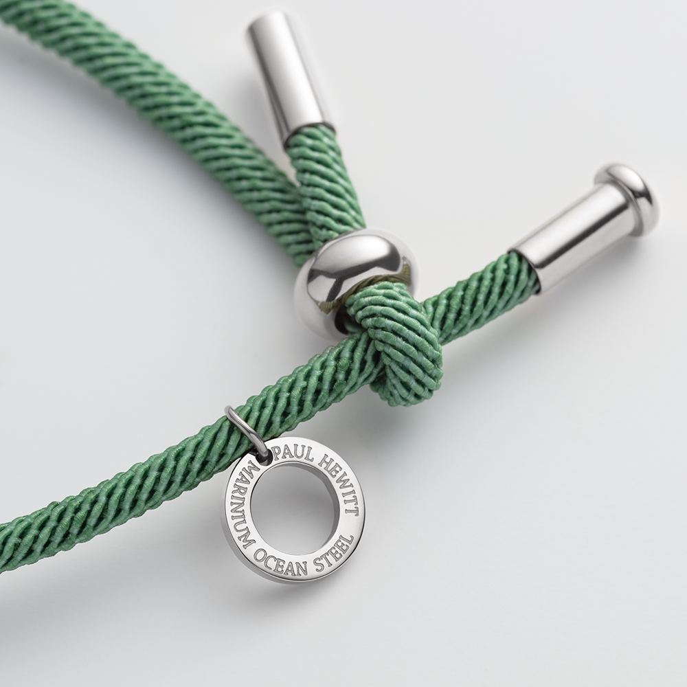 Vitamin Sea Armband Silber Blaugrün