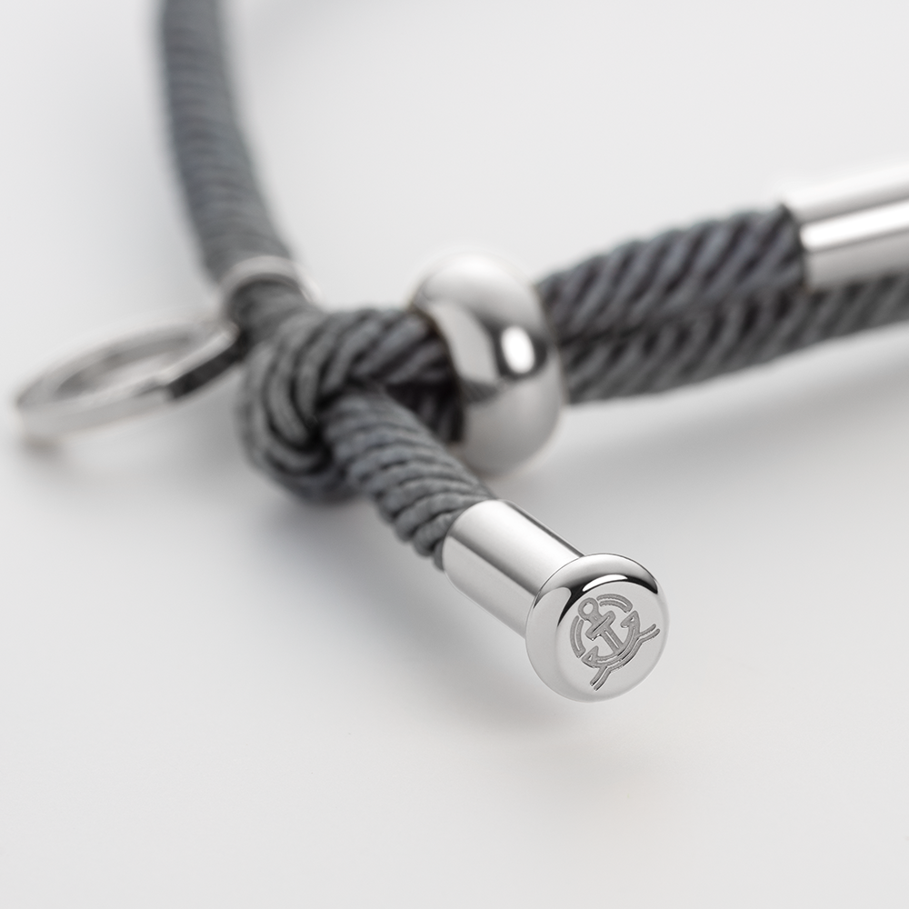 Vitamin Sea Armband Silber Grau