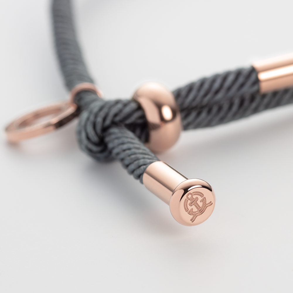 Vitamin Sea Armband Roségold Grau