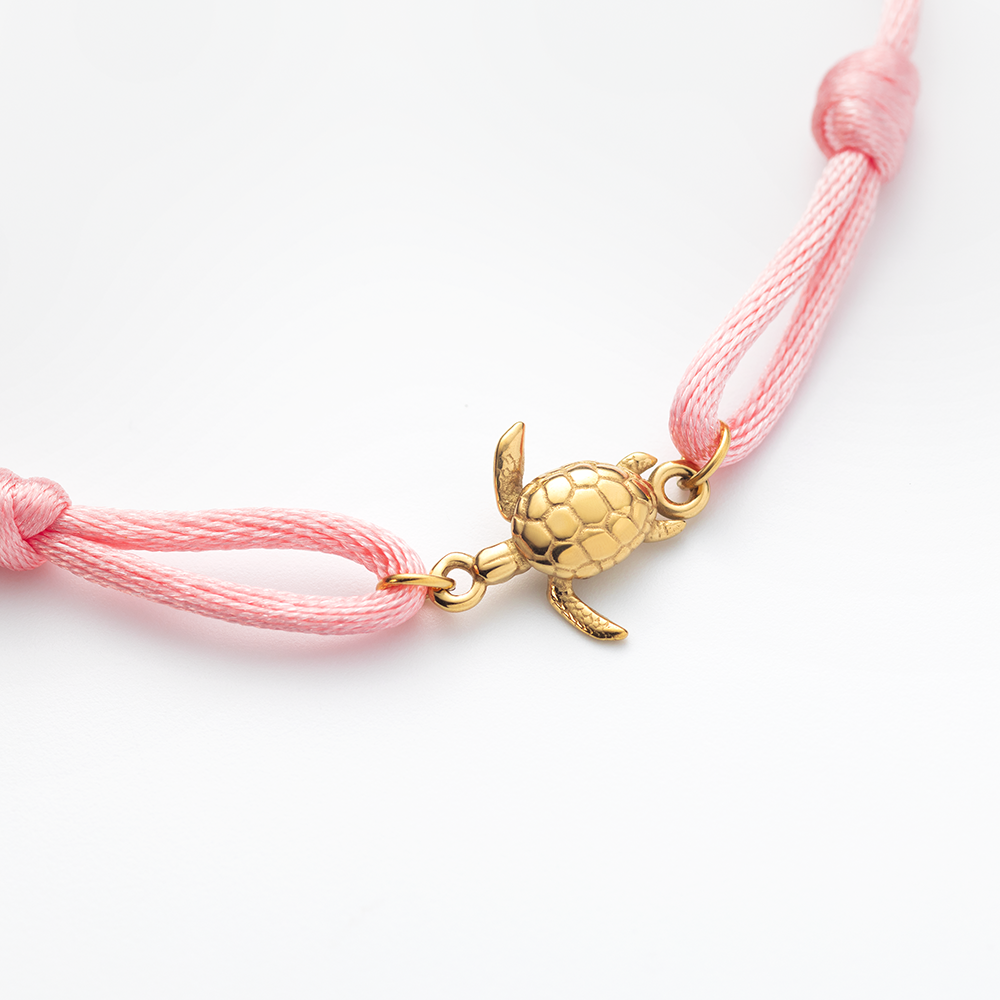 Turtle Band Rose Clair