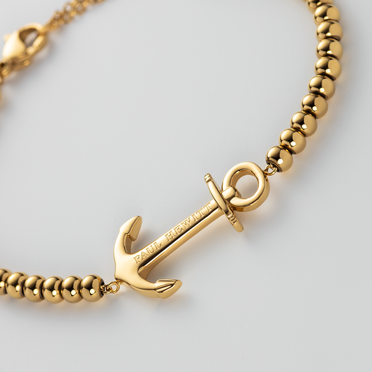 The Anchor Beads Armkette Gold