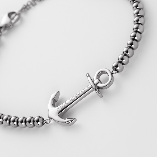 The Anchor Beads bracelet silver