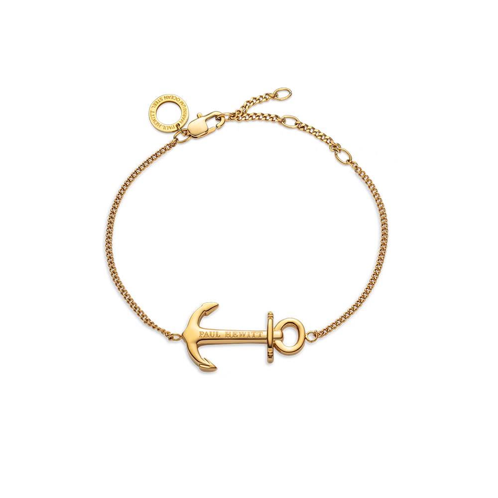 The Anchor Armkette Gold