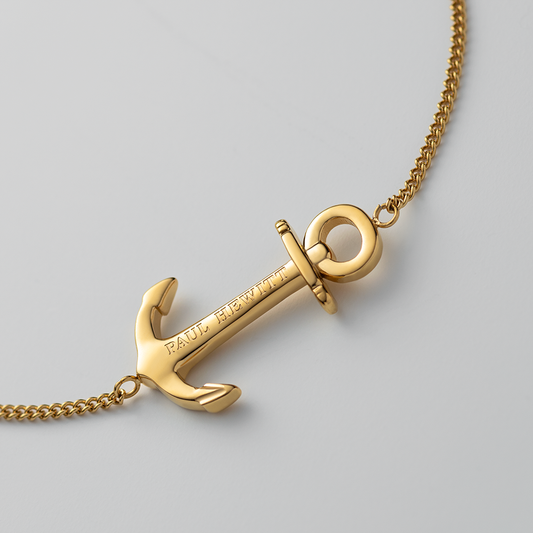 The Anchor Armkette Gold