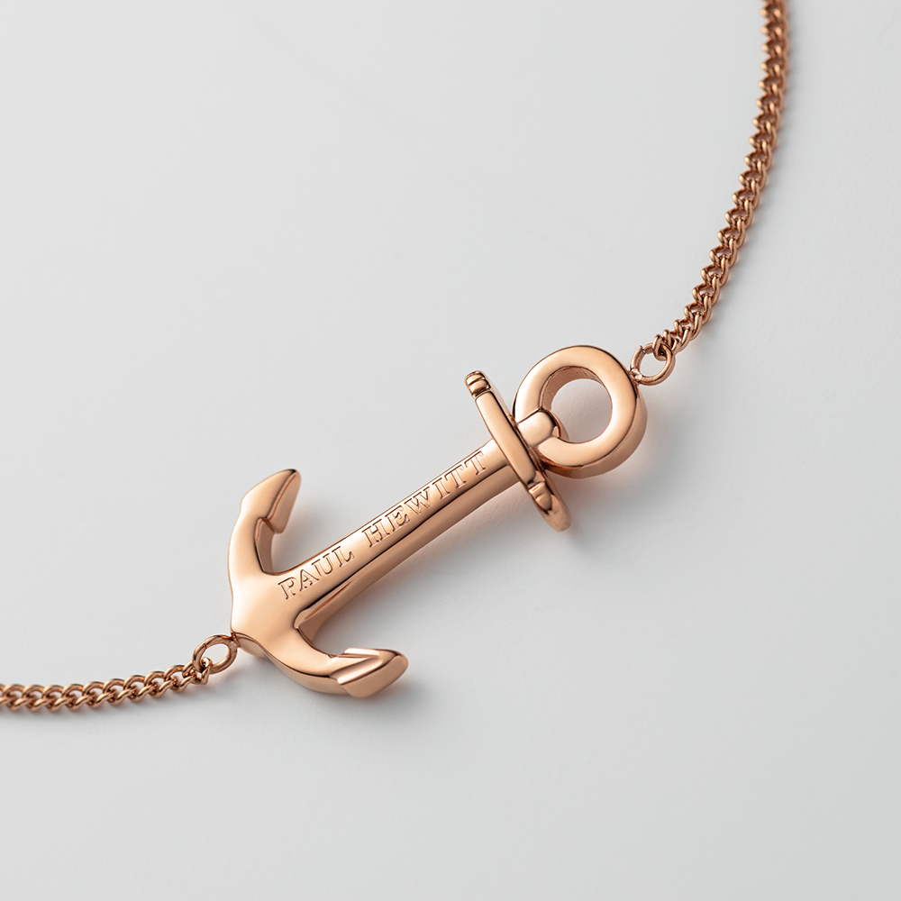 The Anchor Armkette Roségold