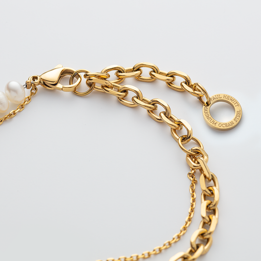 Treasures of the Sea Duo Bracelet Gold
