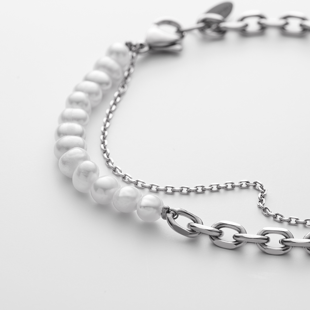 Treasures of the Sea Duo Armkette Silber